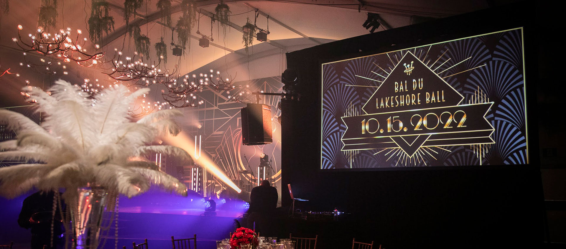 2022 Lakeshore Ball ballroom